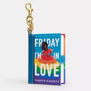 ❤️📚❤️ FRIDAY I’M IN LOVE BY CAMRYN GARRET BOOK BAG CHARM ❤️📚❤️ NWT ❤️📚❤️